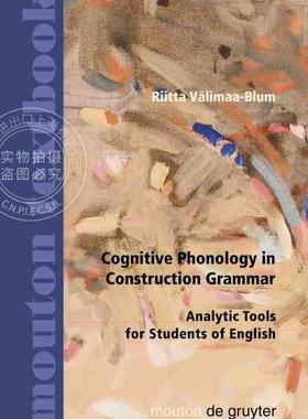 【预售 按需印刷】 Cognitive Phonology in Construction Grammar