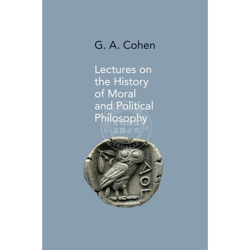 【预售 按需印刷】 Lectures on the History of Moral and Political Philosophy道德与政治哲学史讲座 英文原版普林斯顿