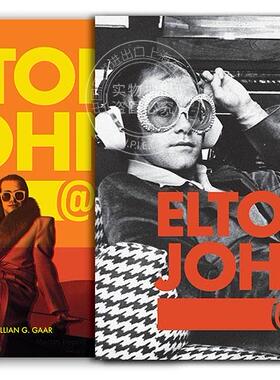现货 埃尔顿·约翰75岁 音乐艺术书籍 6座格莱美奖获得者  英文原版 Elton John at 75