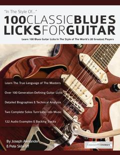 Classic 100 Blues Licks Guitar 预售 for 按需印刷