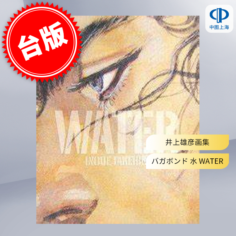 现货 进口日文 浪客行画集  WATER バガボンド画集 井上雄彦 水 浪人剑客