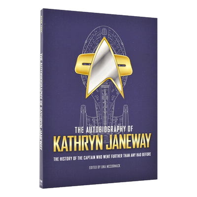 凯瑟琳·詹韦的自传:航行者号舰长詹韦的故事 英文原版 The Autobiography of Kathryn Janeway 星际迷航的旅程故事 平装