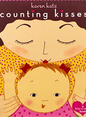 现货 奥本海姆玩具金奖获得者卡伦.卡茨代表作品 Counting Kisses 亲亲宝贝认知启蒙书