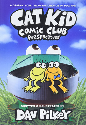 小彼蒂的漫画俱乐部2 英文原版  Cat Kid Comic Club: Perspectives 神探狗狗作者Dav Pilkey新作 Dog Man 儿童图书