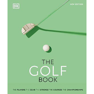 挥杆球技历史场地运动知识启蒙 Golf DK出版 The Book 英文原版 高尔夫之书