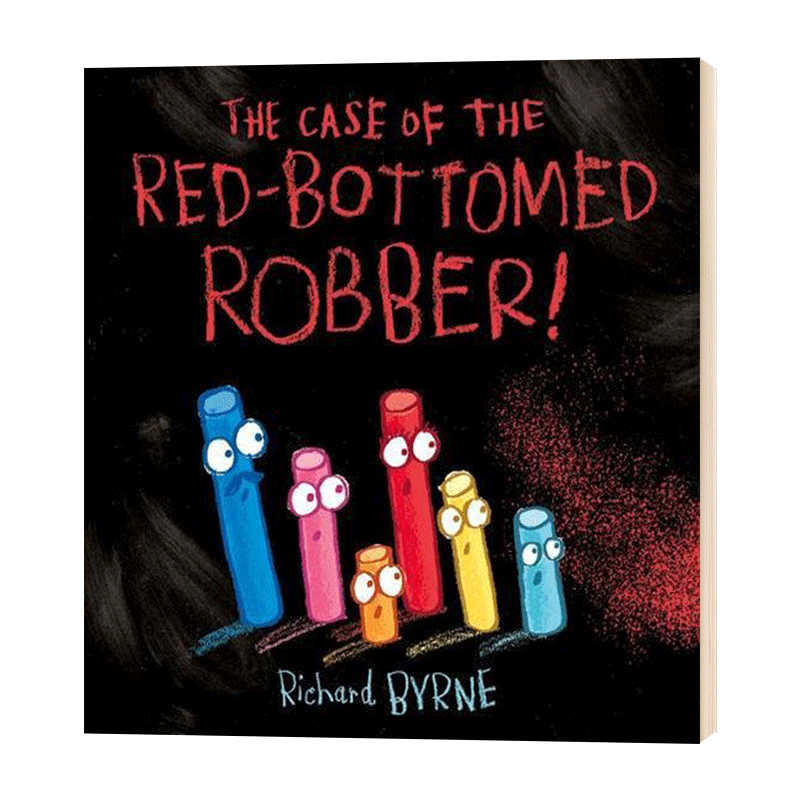 现货 谁偷了我们的画 英文原版 The Case of the Red-Bottomed Robber