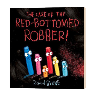 现货 谁偷了我们的画 英文原版 The Case of the Red-Bottomed Robber