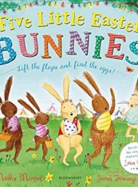 现货Five Little Easter Bunnie