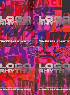 标志节奏：震撼世界的乐队标志 英文原版 艺术画册 Logo Rhythm: Band Logos that Rocked the World