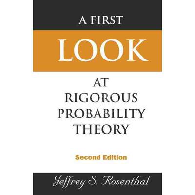 【预售 按需印刷】 严格概率论初阶（第2版）FIRST LOOK AT RIGOROUS PROBABILITY THEORY, A (2ND EDITION)