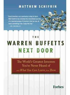 预售 按需印刷 邻家的沃伦·巴菲特：你所能知道的世界上最伟大投资者以及能够向他们学习的地方The Warren Buffetts Next