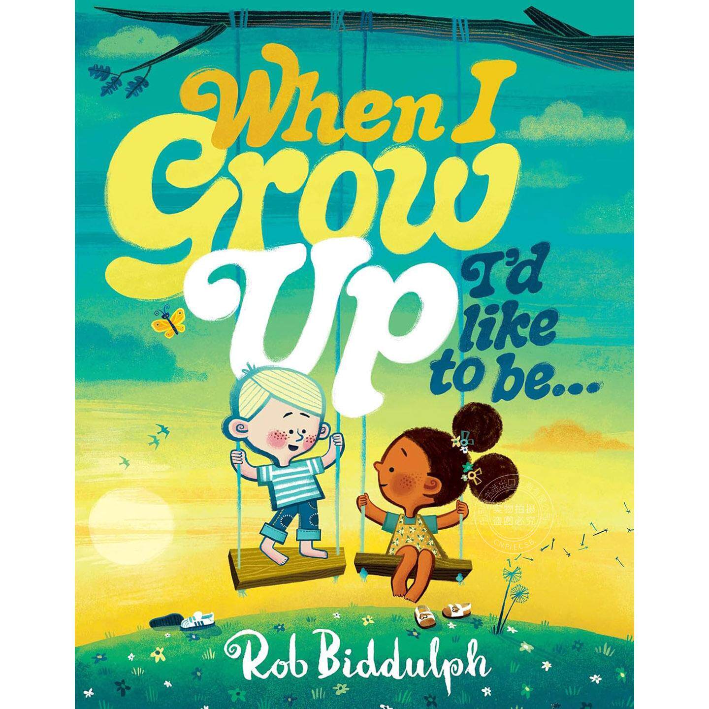现货 长大后我想成为 儿童绘本故事书 英文原版 When I Grow Up I’d Like to Be 3+岁