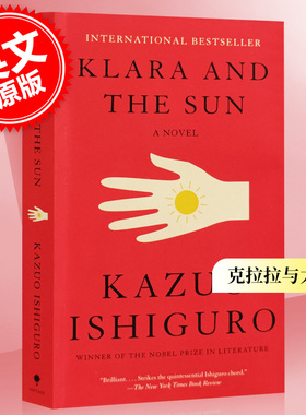 预售 克拉拉与太阳 诺奖得主石黑一雄作品 英文原版 Klara and the Sun