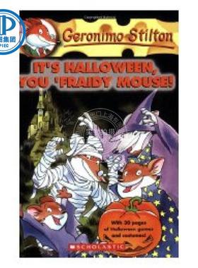 现货 老鼠记者 儿童绘本 7-12岁 It\'s Halloween, You \'Fraidy Mouse!