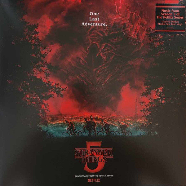 【中图音像】怪奇物语 第五季 原声带 (大理石海蓝胶)1LP