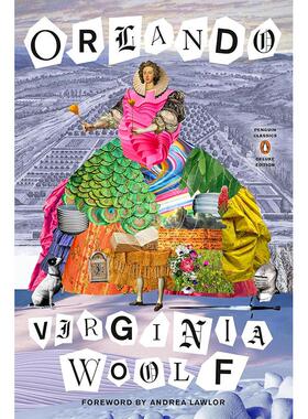 现货 奥兰多 企鹅经典豪华毛边本系列 弗吉尼亚伍尔夫 女性主义经典 Virginia Woolf 英文原版 Orlando