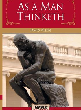 预售 按需印刷 As a Man Thinketh