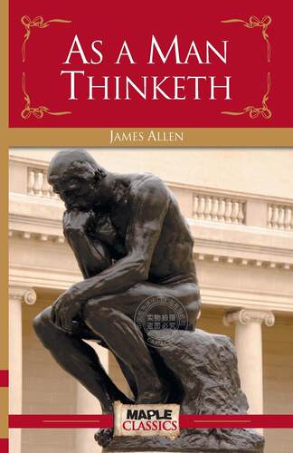 预售 按需印刷 As a Man Thinketh