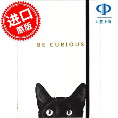 好奇小猫 笔记本 日记本 文创周边 Peter Pauper Press 无酸纸 英文原版 Curious Cat Journal