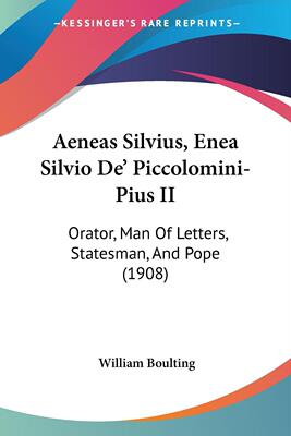 预售 按需印刷 Aeneas Silvius, Enea Silvio De  Piccolomini-Pius II