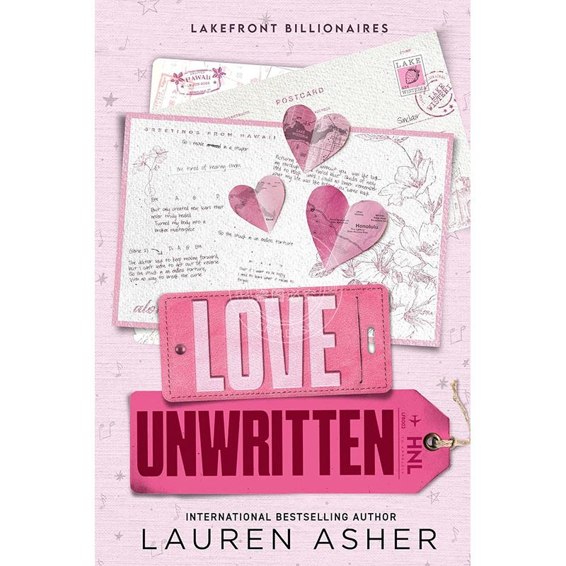 现货 未写的爱 Lauren Asher Lakefront Billionaires系列第二部 英文原版 Love Unwritten
