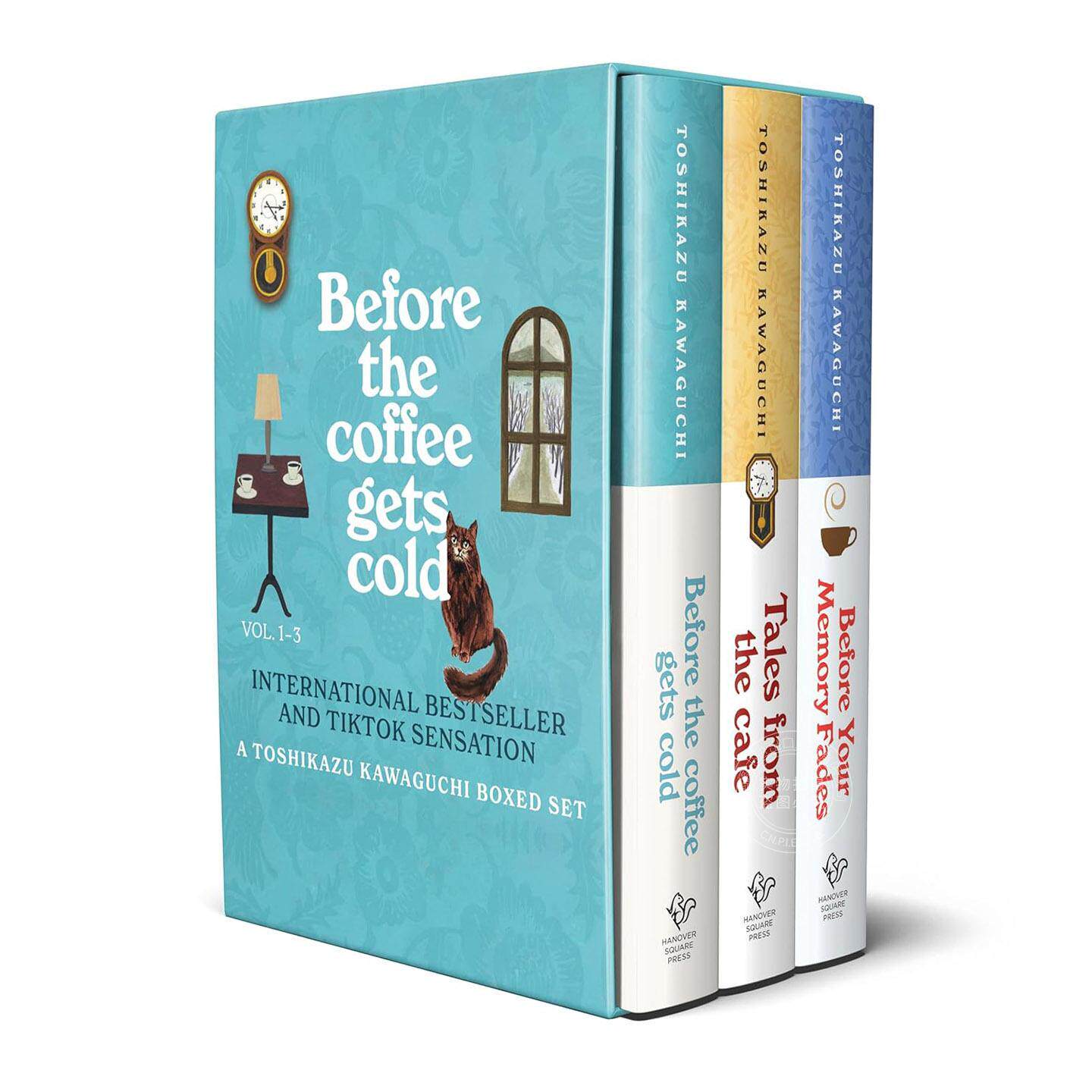 现货 咖啡未冷前三册套装盒装版 川口俊和 英文原版 Before the Coffee Gets Cold 3-Book Box Set