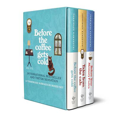 现货 咖啡未冷前三册套装盒装版 川口俊和 英文原版 Before the Coffee Gets Cold 3-Book Box Set