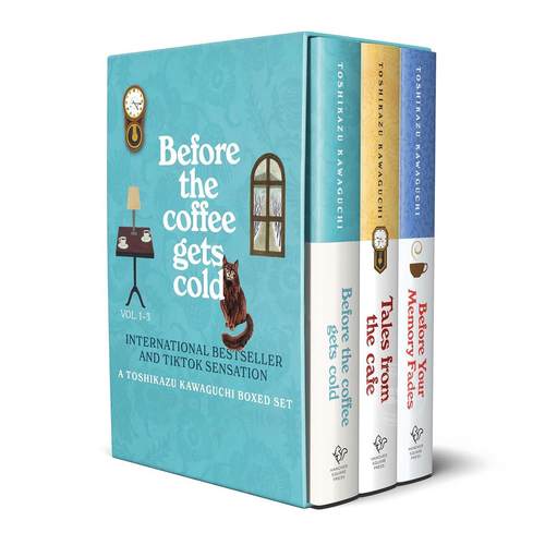 咖啡未冷前三册套装盒装版 川口俊和 英文原版 Before the Coffee Gets Cold 3-Book Box Set