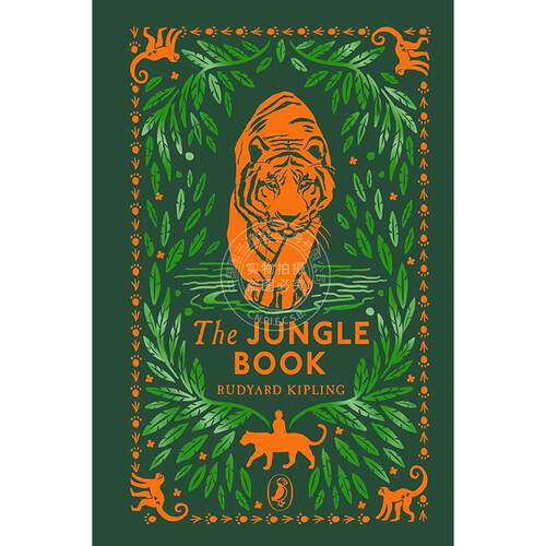 现货 丛林之书 拉迪亚德·吉卜林 Rudyard Kipling 海雀布纹经典系列Puffin Clothbound Classics儿童文学 英文原版 The Jungle Bo
