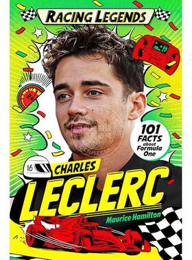 预售 赛车传奇：查尔斯・勒克莱尔 Maurice Hamilton 儿童读物 英文原版 Racing Legends: Charles Leclerc 7-9岁