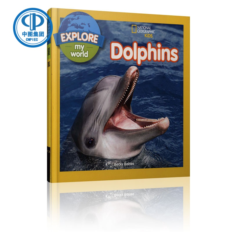 现货 Explore My World Dolphins国家地理分级阅读系列 绘本 儿童读物