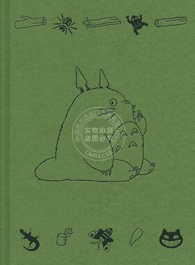 现货 吉卜力工作室龙猫笔记本 动画电影周边书 英文原版 Studio Ghibli My Neighbor Totoro Notebook