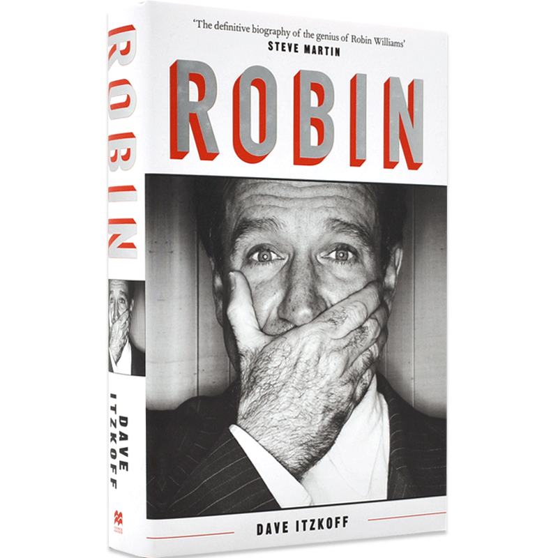 现货 罗宾威廉斯传记 英文原版 Robin 精装硬封 Dave Itzkoff 戴夫伊兹考夫 著 路易体痴呆症 罗宾威廉姆斯