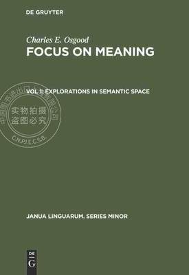 预售 按需印刷 Explorations in Semantic Space