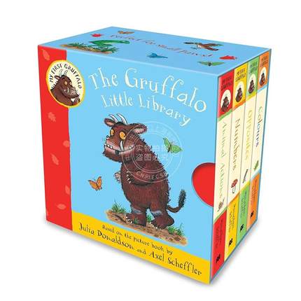咕噜牛小图书馆 儿童绘本故事书 Julia Donaldson 英文原版 The Gruffalo Little Library 2-5岁