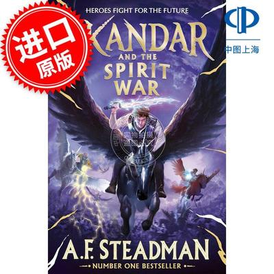 预售 斯坎达系列第五部 斯坎达尔与灵魂之战 青少年读物奇幻小说 英文原版 Skandar and the Spirit War 9+岁