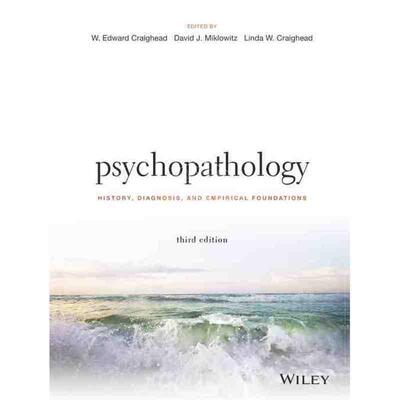 预售 精神病理学：历史、诊断与经验基础 第3版Psychopathology: History  Diagnosis  And Empirical Foundations  Third Edition