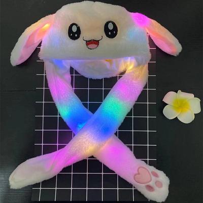 可爱网红同款秋冬季气囊耳朵帽子