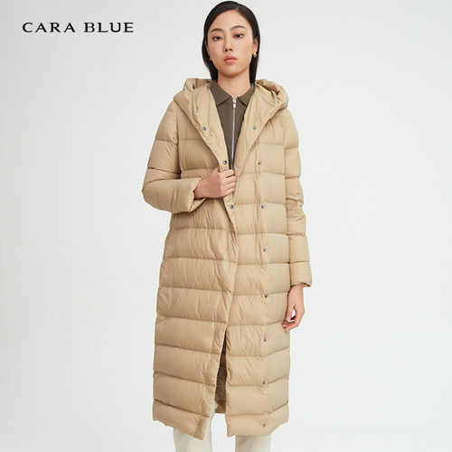 气质修身简约保暖羽绒服