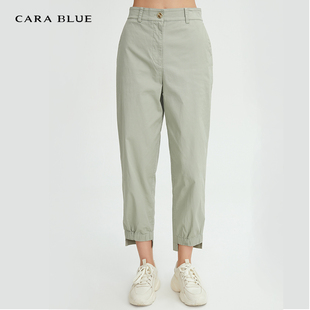 cara blue 喀啦 女裤 休闲简约百搭KB221MWP0039