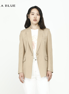 喀啦CARABLUE 气质百搭通勤简约显瘦上衣KB231MWJ0101