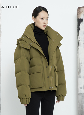 喀啦CARABLUE 休闲百搭舒适保暖羽绒服KB233PDJ0003
