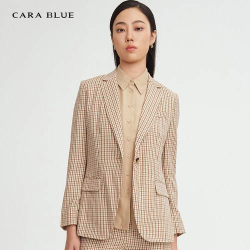 喀啦CARABLUE时尚通勤女西服上衣