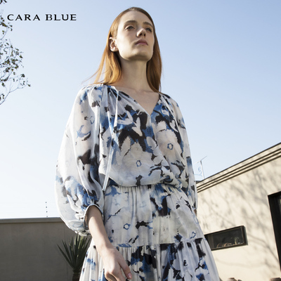 喀啦CARABLUE 时尚百搭宽松简约衬衫 KB241MWB0014