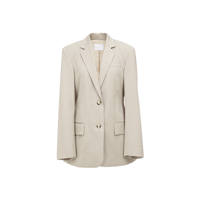 cara blue 喀啦 女西装上衣 气质修身简约通勤KB221MWJ0003