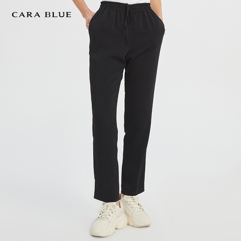 喀啦自然腰气质百搭休闲