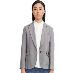 cara blue 喀啦 上衣 女装时尚千鸟格气质修身KC221MWJ0106