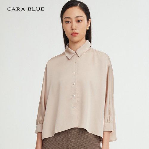 喀啦CARABLUE时尚百搭上衣衬衫
