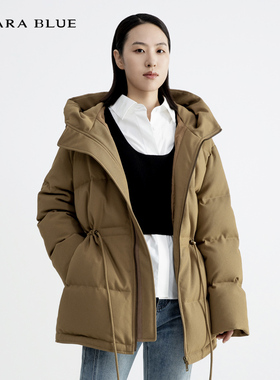 喀啦CARABLUE 休闲百搭气质保暖羽绒服 KB233PDJ0004