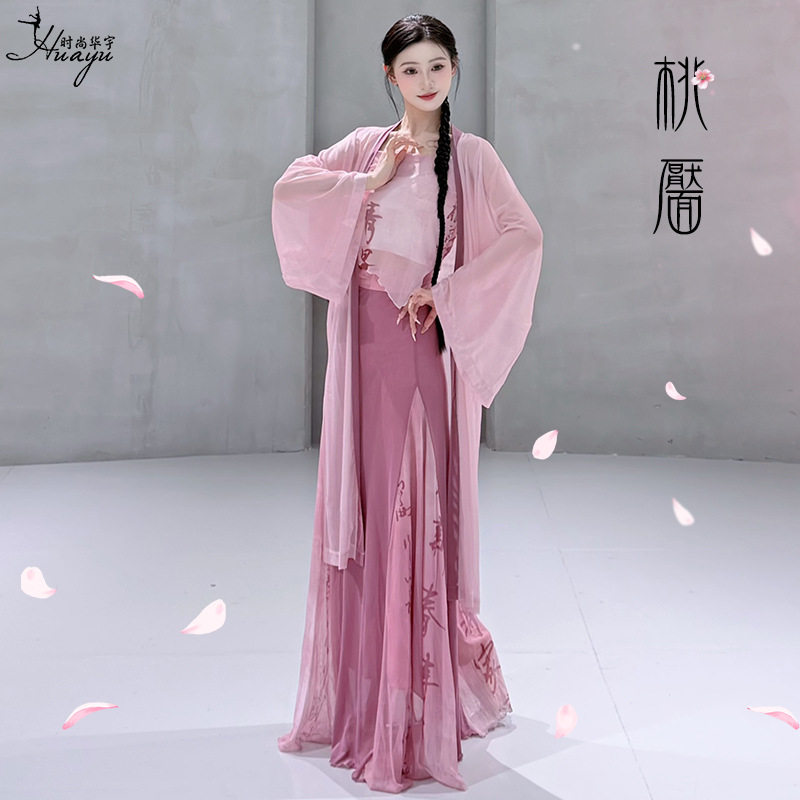 古典舞蹈服新中式纱衣